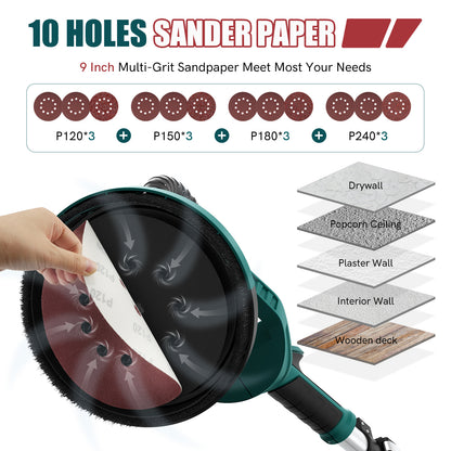 Electric Drywall Sander ‎SZL-225FV-2