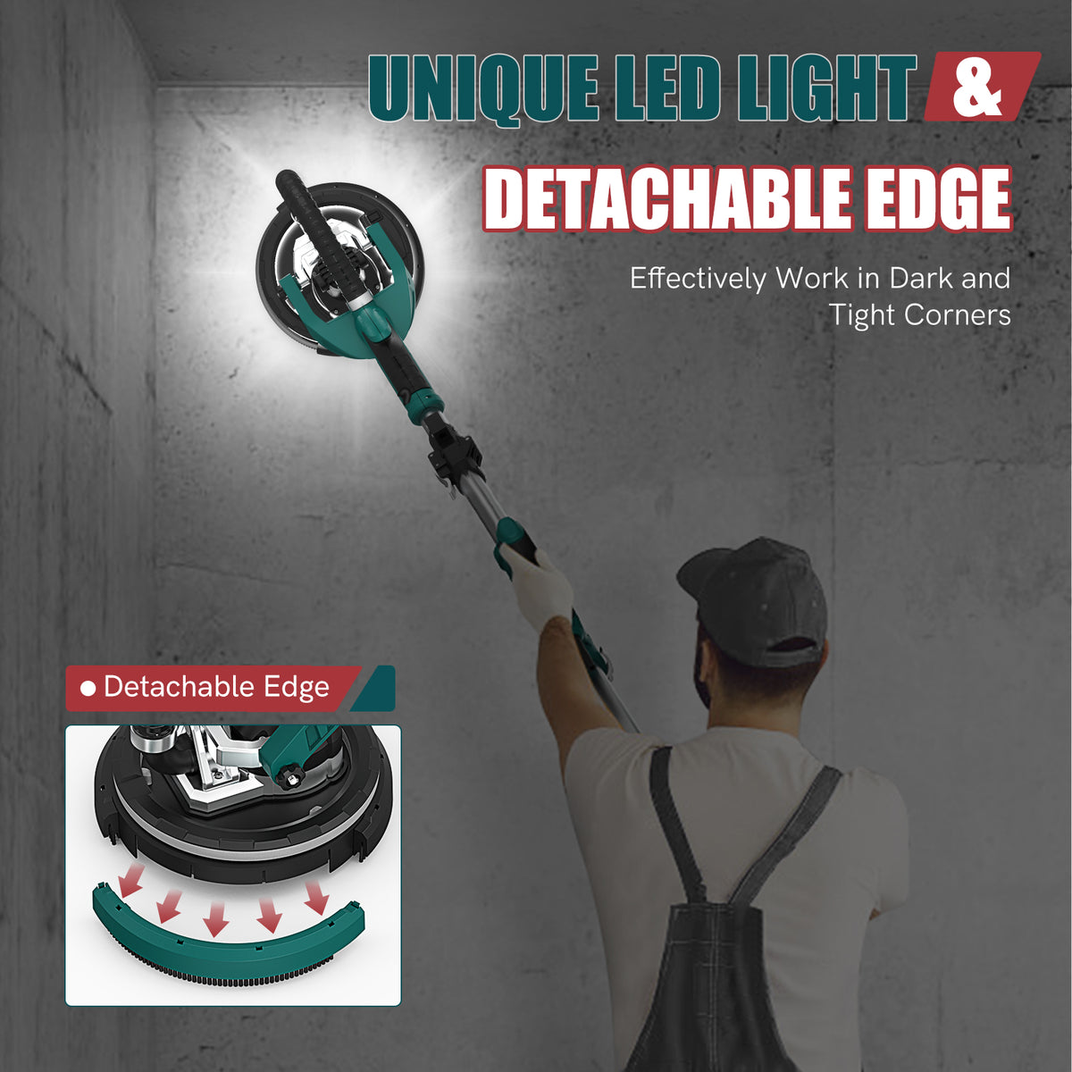 Electric Drywall Sander ‎SZL-225FV-2