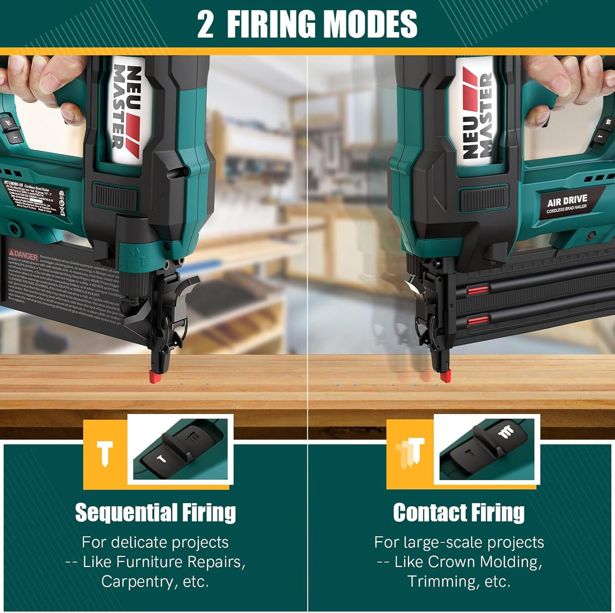 Neu Master Cordless Nail Gun NTC0090