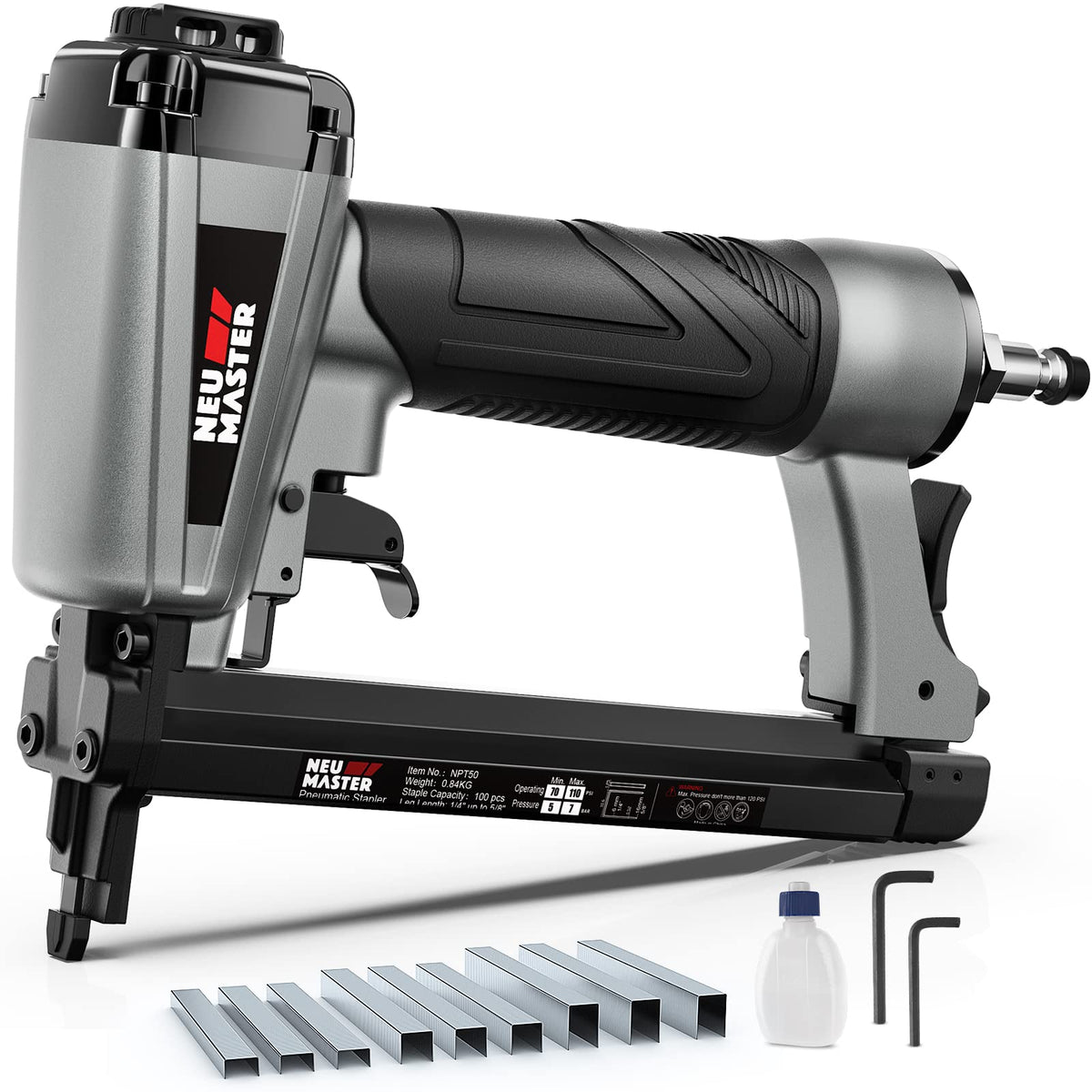 Neu Master Pneumatic Staple Gun NPT50