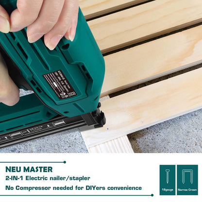 Neu Master Electric Nail Gun/Staple Gun NTC0040