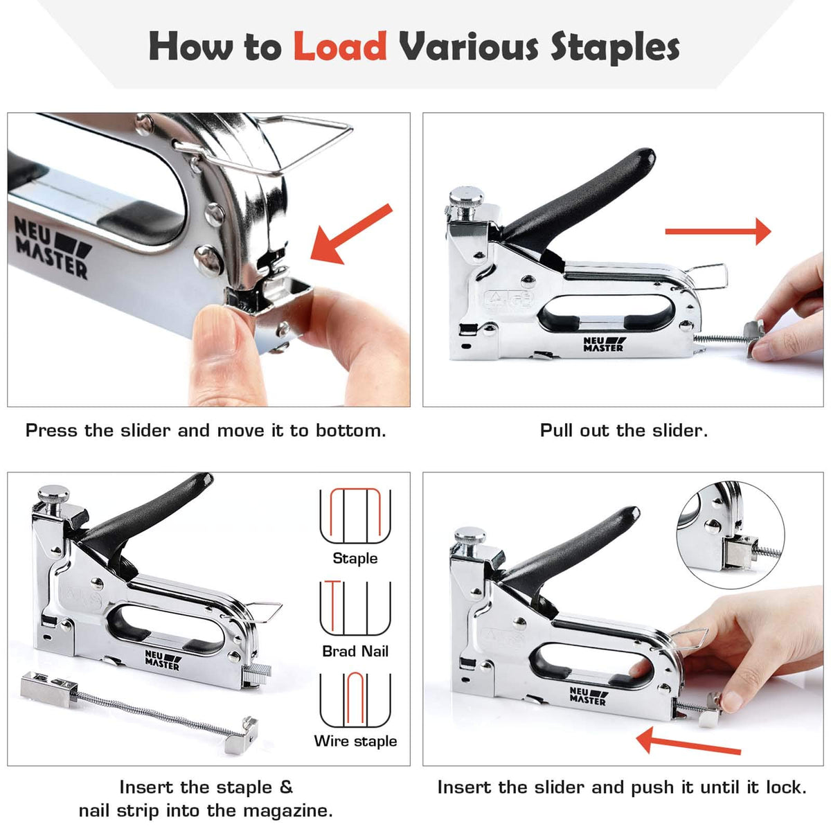 Neu Master Staple Gun NHT0050