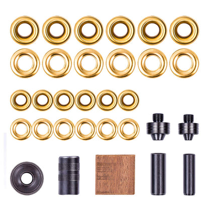 Neu Master Grommet Kit NH1003K, 3/8" and 1/2" Solid Brass Grommets