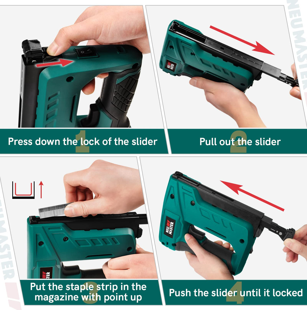Neu Master Cordless Staple Gun NTC0070